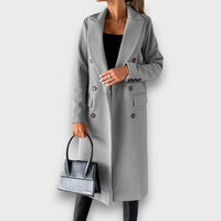Junelle – Eleganter Mantel – Grau
