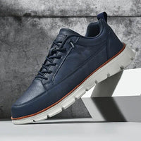 HILL - CASUAL-SCHUHE AUS LEDER – Dunkelblau