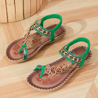 Victoria | Bequeme orthopädische Damensandalen – Smaragdgrün