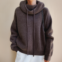 Charlotte | Rollkragenpullover Aus Merinowolle – Braun