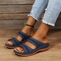Damen atmungsaktive Sommersandalen | bequem – Blau