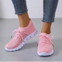 Damen atmungsaktive Sportschuhe | lauf – Rosa
