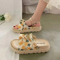 Damen stylische Sandalen | Sommer – Ananas