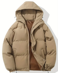 Damen trendige gefütterte Winterjacke | Warme – Khaki