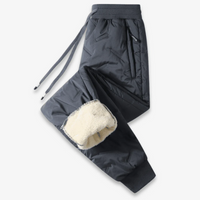 Damen warme Winter-Thermohose | Wander – Grau