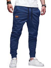 Finn | Gerade Casual-Hose mit Stretch (1+1 Gratis) – Dunkelblau