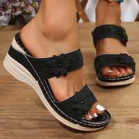Dona's Orthopädische Sandalen – Schwarz