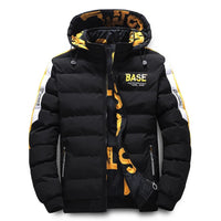 HELMAR - WINTERJACKE AUS BAUMWOLLE – Schwarz