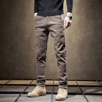 BRUNO - SCHMAL GESCHNITTENE HOSE – Khaki