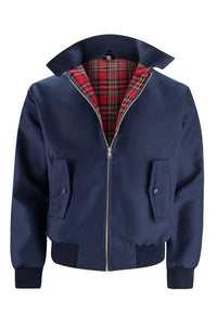 TOM - JACKE MIT FRONTREIßVERSCHLUSS – Marine