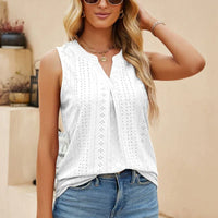 Milwa | Stilvolle Designer-Bluse mit V-Ausschnitt – Weiß