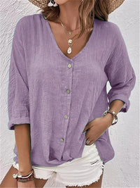 Laura | Stilvolles Day Top Damen modern – Lila