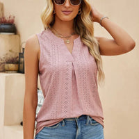 Milwa | Stilvolle Designer-Bluse mit V-Ausschnitt – Hellrosa