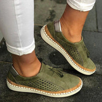 Camila | Geformtes Fußbett Leicht Sneaker – Grün
