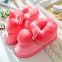 Benni - Flauschige Winterschuhe – Rosa