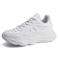 Sophie | Damen-Sneaker erhöhen Höhe und Stil – Weiß +8CM