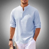 Julian – Sommer Poloshirt – Sommer Chic – Blau
