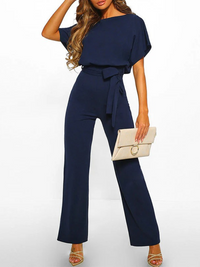 Lässiger Damen-Jumpsuit | Elegant – Dunkelblau