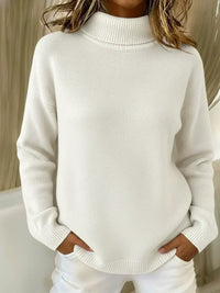 Roux Turtleneck – Weiß