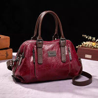 Aubrielle | Stilvolle Jahrgang-Tasche – Rot
