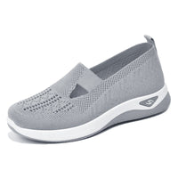 Atmungsaktive Damenschuhe – Grau
