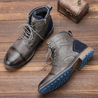 Klassische Stiefel – Grau