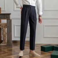 Elegante Business-Hose für Herren | Anzug – Schwarz