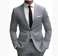 Elias | Herren Eleganter Slim Fit Anzug – Grau