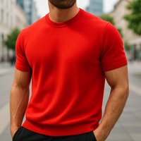 Elisa | Feines wärmendes Merino Shirt – Rot