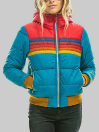 Emilia | Damen Alpine Outdoor Reißverschluss Jacke – Blau