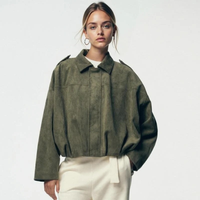 Emilia | Lässige Freizeit Bomberjacke – Olivgrün