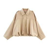 Emilia | Lässige Freizeit Bomberjacke – Beige