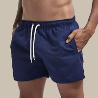 Evander | Herren Badeshorts mit Kordelzug Regular Fit – Dunkel Blau