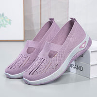 Atmungsaktive Damenschuhe – Helllila