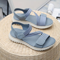 Lillian | Fußgewölbestütze Orthopädisch Sandalen – Blau
