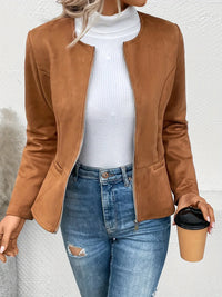 EDELMIRA - JACKE MIT REISSVERSCHLUSS – Khaki