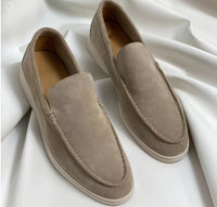 Fabian | Herren geschlossene Loafer flache Sohle – Beige