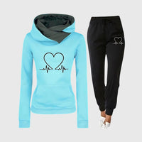 Bettina™ | Bequemes Trainingsset – Blau