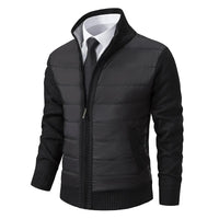 Felix | Herren Lässige Pullover Jacke – Schwarz
