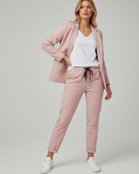 Damen Anzug Set für Alltag und besondere Anlässe | Sportlich-elegant – Rosa