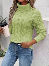 Vicky™ | Knit Sweater – Grün