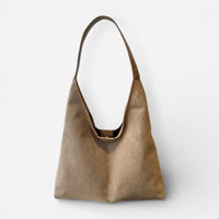 Schultertasche Damen im minimalistischen Design – Beige