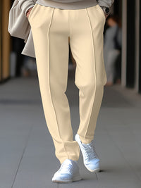 Fabian | Elastischer Bund Kordelzug Hose – Khaki