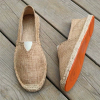 Elegante Espadrilles für Männer – Braun