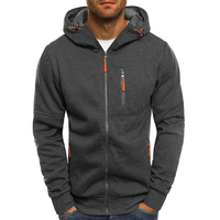 Franz | Herren Weicher Kapuzen Hoodie – Dunkelgrau