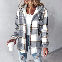 Franziska | Damen Bequeme Warme Outdoor Jacke – Grau