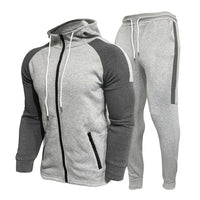 Eynira | PowerFlex Pro Trainingsanzug für Herren – Ideal für Training und Freizeit – Grau