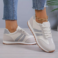 Harla | Retro Freizeit Sneaker – Grau