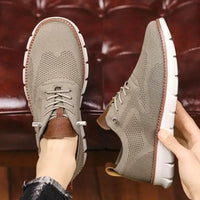 Dominik | Herren Orthopädische Slip On Wandel Schuhe – Khaki