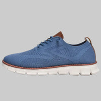 Dominik | Herren Orthopädische Slip On Wandel Schuhe – Blau